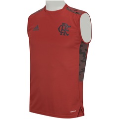 Camiseta Regata do Flamengo adidas Treino 21 - Masculina - Foto 3