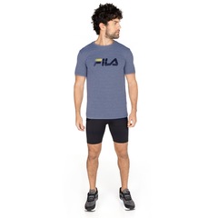Camiseta Fila Manga Curta Run Go To Mars Pa - Masculina - Foto 4