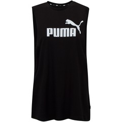 Camiseta Regata Puma Essentials Cut Off Logo Tank - Feminina - Foto 2