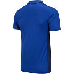 Camisa Polo Fila Fusion Plaid - Masculina - Foto 4