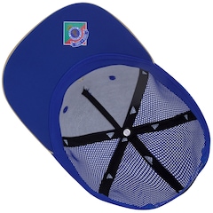 Boné do Cruzeiro adidas Aba Curva JLS23 Snapback Trucker - Adulto - Foto 5