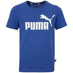 Camiseta Puma Essentials Logo Tee B - Infantil - Foto 1