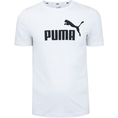 Camiseta Puma Manga Curta Essentials Logo Tee - Masculina - Foto 1