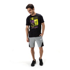 Camiseta Puma Manga Curta Box Tee - Masculina - Foto 4