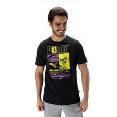 Camiseta Puma Manga Curta Box Tee - Masculina - Foto 2