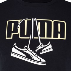Camiseta Puma Manga Curta Sneaker Inspired Tee - Masculina - Foto 4