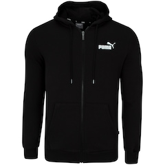 Jaqueta Puma com Capuz Essentials Small Logo FZ Hoodie FL - Masculina - Foto 2