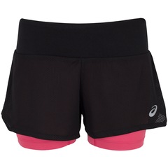 Short ASICS Feminino Duplo de Malha Básico - Foto 6