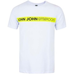Camiseta John John Manga Curta RG Neon Stripe - Masculina - Foto 3