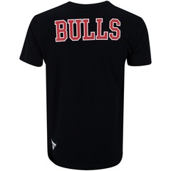 Camiseta Chicago Bulls NBA Manga Curta Masculina Estampada N399A - Foto 2