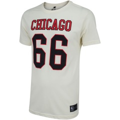 Camiseta Chicago Bulls NBA Manga Curta Masculina Estampada N399A - Foto 3