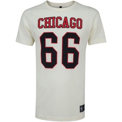 Camiseta Chicago Bulls NBA Manga Curta Masculina Estampada N399A - Foto 1