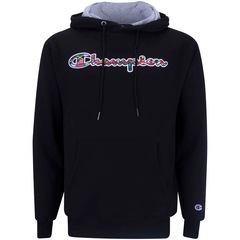 Blusa de Moletom Champion Masculina com Capuz Canguru - Foto 3