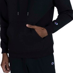 Blusa de Moletom Champion Masculina com Capuz Canguru - Foto 1