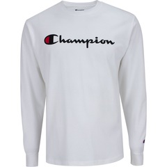 Camiseta Manga Longa Champion Masculina Gola Careca - Foto 6