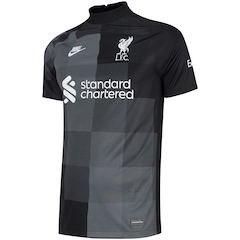 Camisa de Goleiro Liverpool I 21/22 Nike - Masculina - Foto 3
