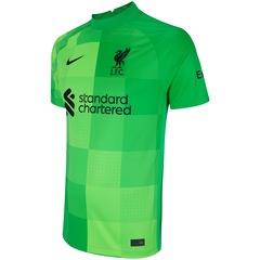 Camisa de Goleiro Liverpool I 21/22 Nike - Masculina - Foto 3