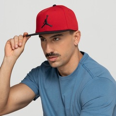 Boné Jordan Nike Aba Reta Snapback Pro Jumpman - Adulto - Foto 2