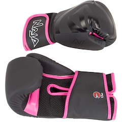 Kit de Boxe Naja: Bandagem + Protetor Bucal + Luvas de Boxe Black - 10 OZ - Adulto - Foto 2