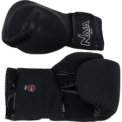 Kit de Boxe Naja: Bandagem + Protetor Bucal + Luvas de Boxe Black - 14 OZ - Adulto - Foto 3