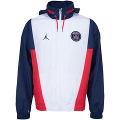 Jaqueta PSG X Jordan Nike com Capuz Nylon - Masculina - Foto 1