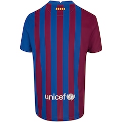 Camisa Barcelona I 21/22 Nike - Juvenil - Foto 2