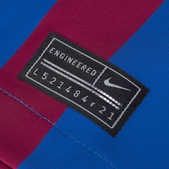Camisa Barcelona I 21/22 Nike - Juvenil - Foto 5