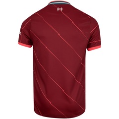 Camisa Liverpool I 21/22 Nike - Juvenil - Foto 2