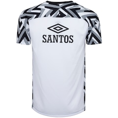 Camisa do Santos 21 Umbro Aquecimento - Masculina - Foto 2