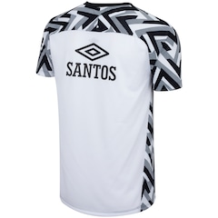 Camisa do Santos 21 Umbro Aquecimento - Masculina - Foto 4