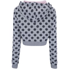 Blusa de Moletom Feminina Manga Longa Cropped com Capuz Space Jam - Foto 2