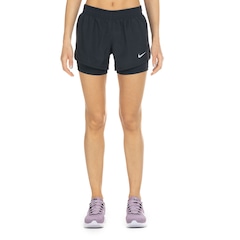 Shorts Nike Feminino 10K 2IN1 Duplo - Foto 3
