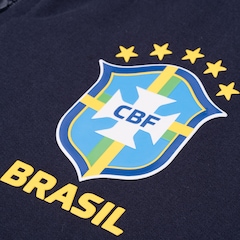 Blusa do Brasil Moletom com Capuz CBF - Juvenil - Foto 4