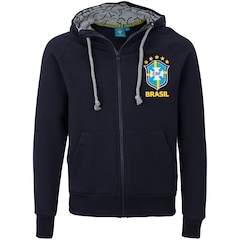 Blusa do Brasil Moletom com Capuz CBF - Juvenil - Foto 1