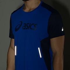 Camiseta ASICS Manga Curta Poliamida Mesh - Masculina - Foto 4