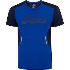 Camiseta ASICS Manga Curta Poliamida Mesh - Masculina - Foto 7