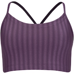 Top Fitness Sem Bojo Oxer Baixa Sustentação Alça Fina Zig - Adulto - Foto 1