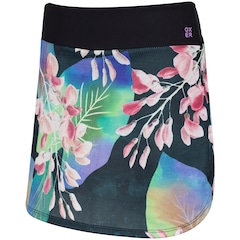 Short Saia Oxer com Proteção Solar Feminino Estampado - Foto 1