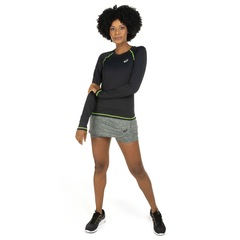 Camiseta Asics Manga Longa com Proteção UV Recorte Mesh - Feminina - Foto 5
