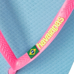 Chinelo Havaianas Slim Brasil - Feminino - Foto 6