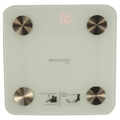 Balança Multilaser Bluetooth de Bioimped - Foto 1