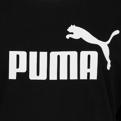 Blusa Feminina Manga Curta Cropped Puma Essentials Logo Tee - Foto 10
