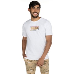Camiseta Puma Manga Curta Graphic Metallic Tea - Masculina - Foto 2