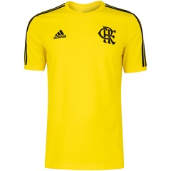 Camiseta do Flamengo adidas Manga Curta 3S 21 - Masculina - Foto 1