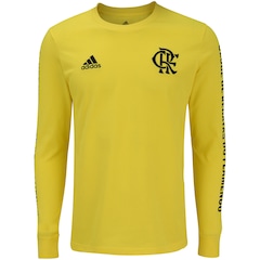 Camiseta Manga Longa do Flamengo SSP 21 adidas - Masculina - Foto 1