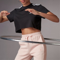 Blusa Feminina Manga Curta Cropped adidas ISC Women - Foto 4