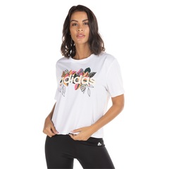Camiseta adidas Farm Manga Curta - Feminina - Foto 2
