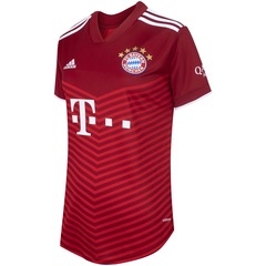 Camisa Bayern de Munique I 21/22 adidas - Feminina - Foto 3