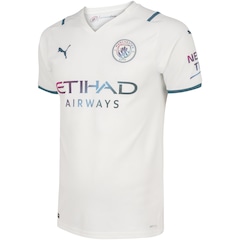Camisa Manchester City II 21/22 Puma - Masculina - Foto 3