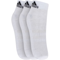Kit de Meias adidas Cano Médio com 3 Pares - Adulto - Foto 3